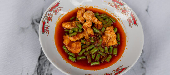 Thai Food Mixed Rice and Soup Dishes