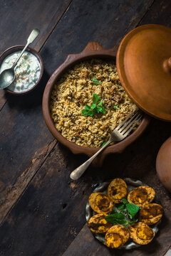 Minced Lamb Biryani