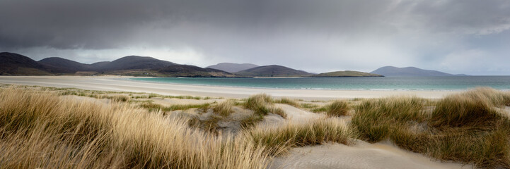 Luskentyre beach dunes isle of harris and lews outer hebrides