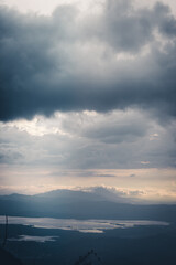 Obraz premium sunset over the sea