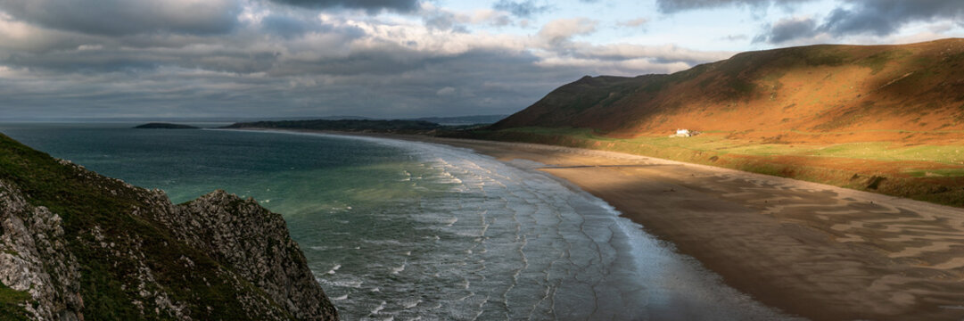 Rhossili Bay Gower Coast Wales