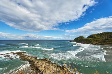 鳥取県日本海の海