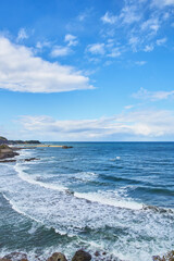 鳥取県　魚見台からの風景