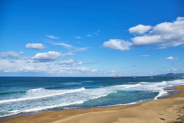 鳥取県　白兎海岸