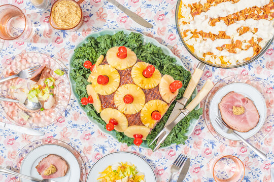 Retro Seventies Holiday Meal