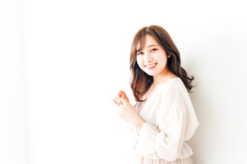 若い女性のポートレートイメージ