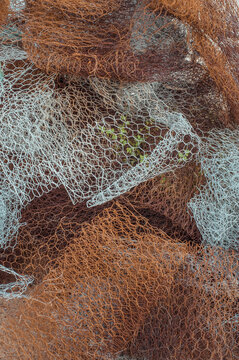 Fisherman's net on the beach