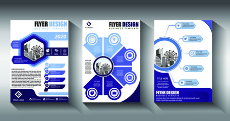 cover flyer brochure business template annual report