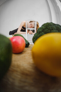 Proper Nutrition Lifestyle Portrait