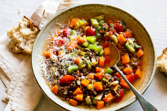 Lentil soup