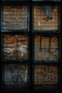 Glass blocks on the window