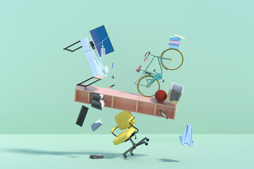 Work life balance concept