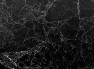black marble texture pattern or abstract black background