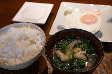 日本の朝食