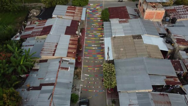 Bellos colores desde el cielo