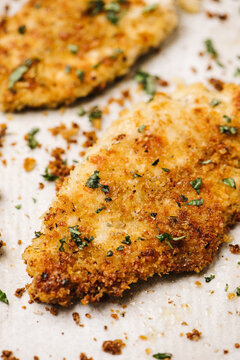 Parmesan Chicken Closeup