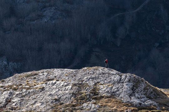 man peeing in nature