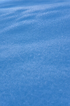 Crystallised snow