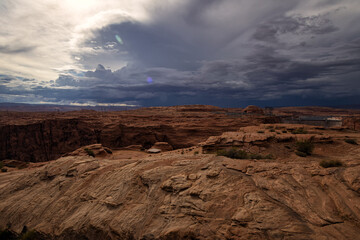 Glen Canyon Dam in Page Arizona