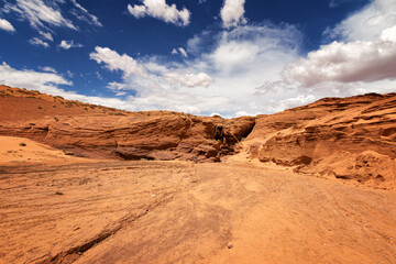 Fototapeta na wymiar Upper Antelope Canyon in Page, Arizona