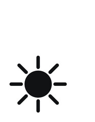 Brightness Glyph Icon