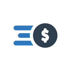 Cash fast icon