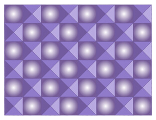 Pattern Spheres And Pyramids