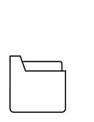 File Manager Line Icon