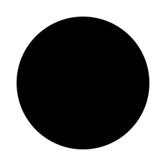 Fototapeta na wymiar Black Dot