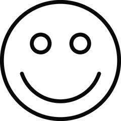 smiling Line Icon