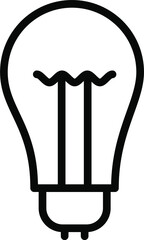 Bulb II Line Icon