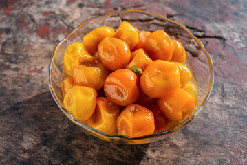 Chinese delicious snack kumquat candied fruit