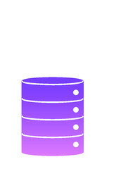 Obraz premium Storage Glyph Gradient