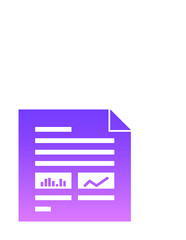 Reports Glyph Gradient