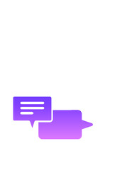 chat 47 Glyph Gradient