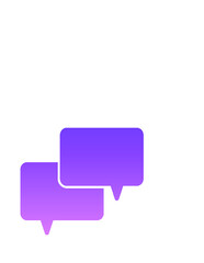 Chat 1 Glyph Gradient