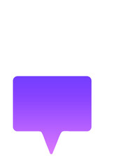 chat 7 Glyph Gradient