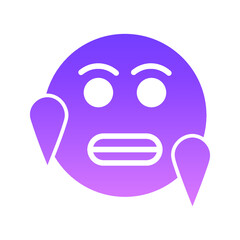 chilling Glyph Gradient