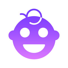 grinning Glyph Gradient