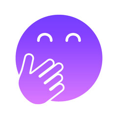 hand Glyph Gradient