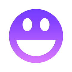 laughing Glyph Gradient