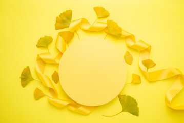 autumn fashion promotion poster background