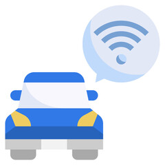 WIFI flat icon,linear,outline,graphic,illustration
