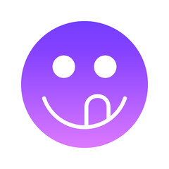 Obraz premium yummy Glyph Gradient