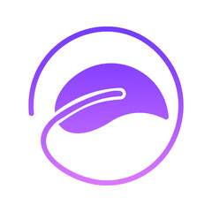 Green Energy Glyph Gradient