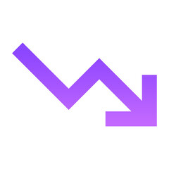 Arrow 32 Glyph Gradient