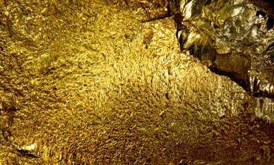 Citrin is golden in color. Natural natural sample.