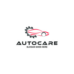 
Automotive care unique logo design