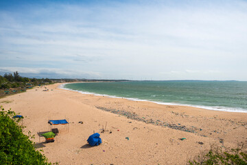 Landscape photo: the beauty of Ganh Son beach. Time: Sunday, February 6, 2022. Location: Binh Thuan province