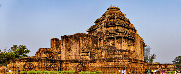 Konark Sun Temple is 13th-century temple at Konark in Odisha, India. Dedicated to the Hindu Sun God...